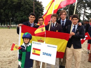 Equipo español participante en la categoría de juveniles.