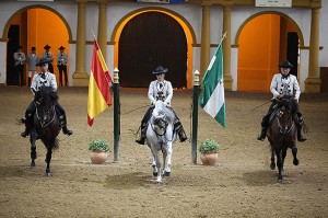 Espectáculo ‘Cómo bailan los caballos andaluces’. Foto: Ramón Azañón. 
