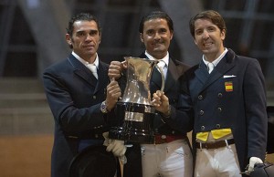 Ignacio López Porras, José Antonio García Mena y Claudio Castilla.